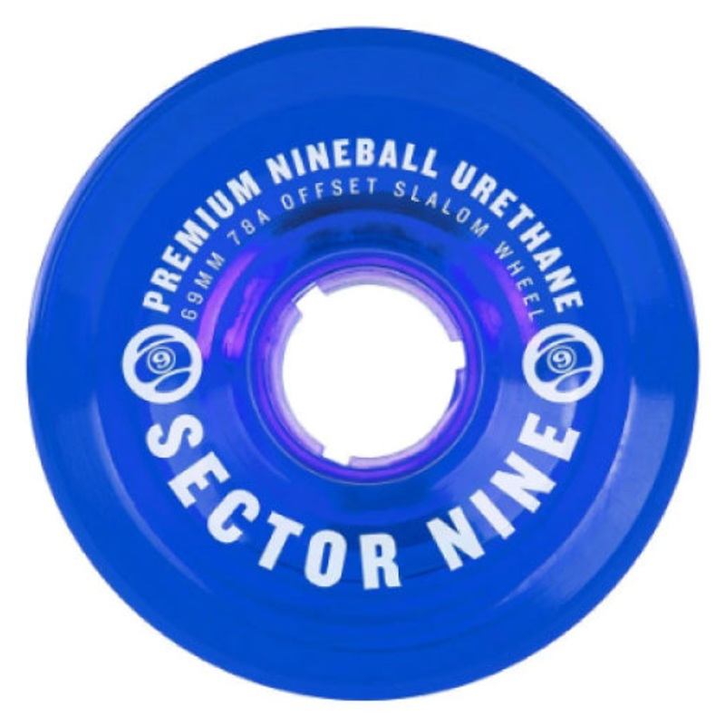 Sector 9 Nineballs Wheels Blue 69MM 78A 69mm