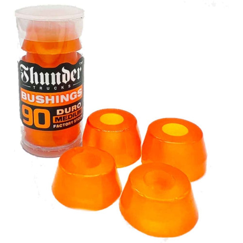 Thunder Premium Bushings Clear Orange 90D Medium