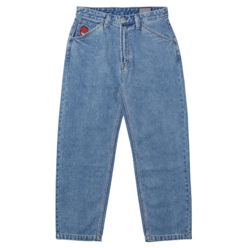 Spitfire Bighead Fill Denim Pant- Medium Stone Small