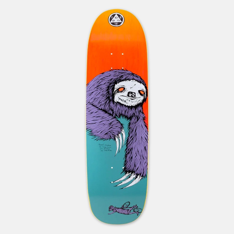 Welcome Skateboards – 9.25″ Sloth on Boline Skateboard Deck