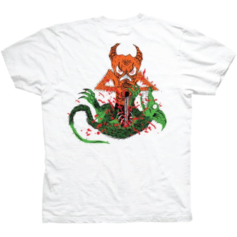 Baker X Neckface Excalibur Tee – White Medium