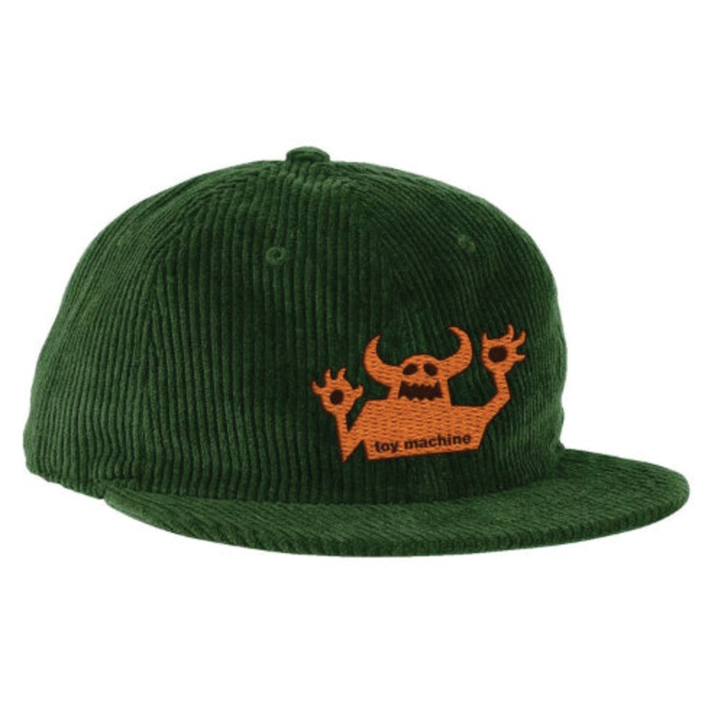 Toy Machine OG Monster Corduroy Snapback Hat – Forest OS