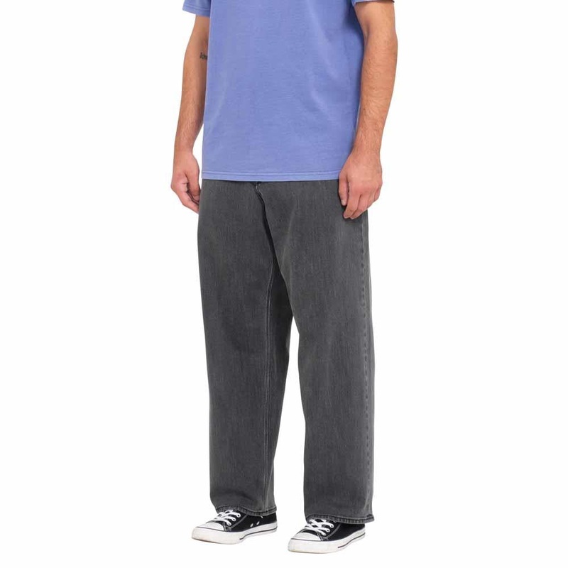 Volcom Billow Denim Jeans Neutral Grey 32