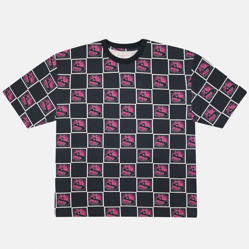 Yardsale – Bellagio Pique T-Shirt – Black Small