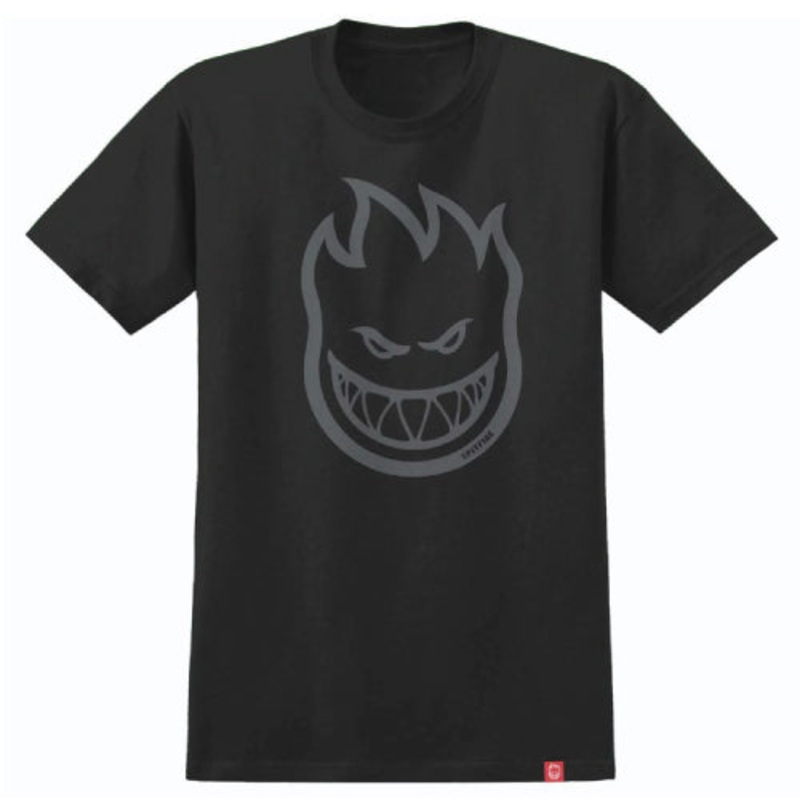 Spitfire BigHead Tee – Black/Grey S