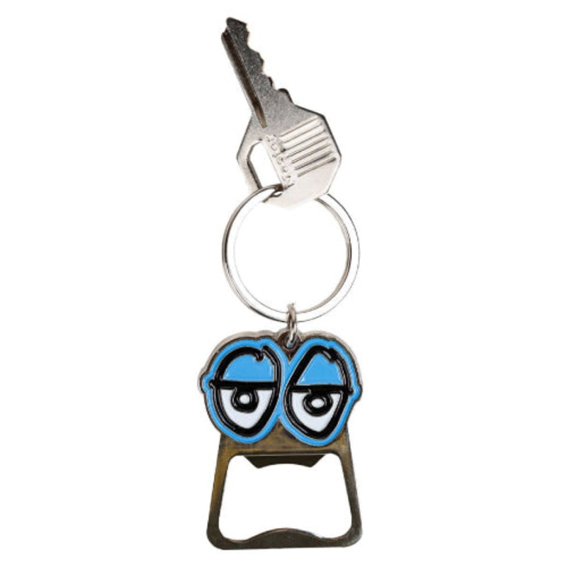 Krooked Eyes Shmoo Keychain – Blue OS