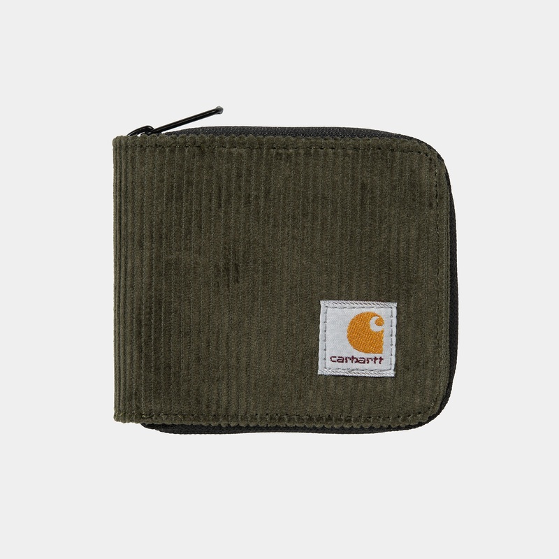 Carhartt WIP – Flint Zip Wallet – Plant