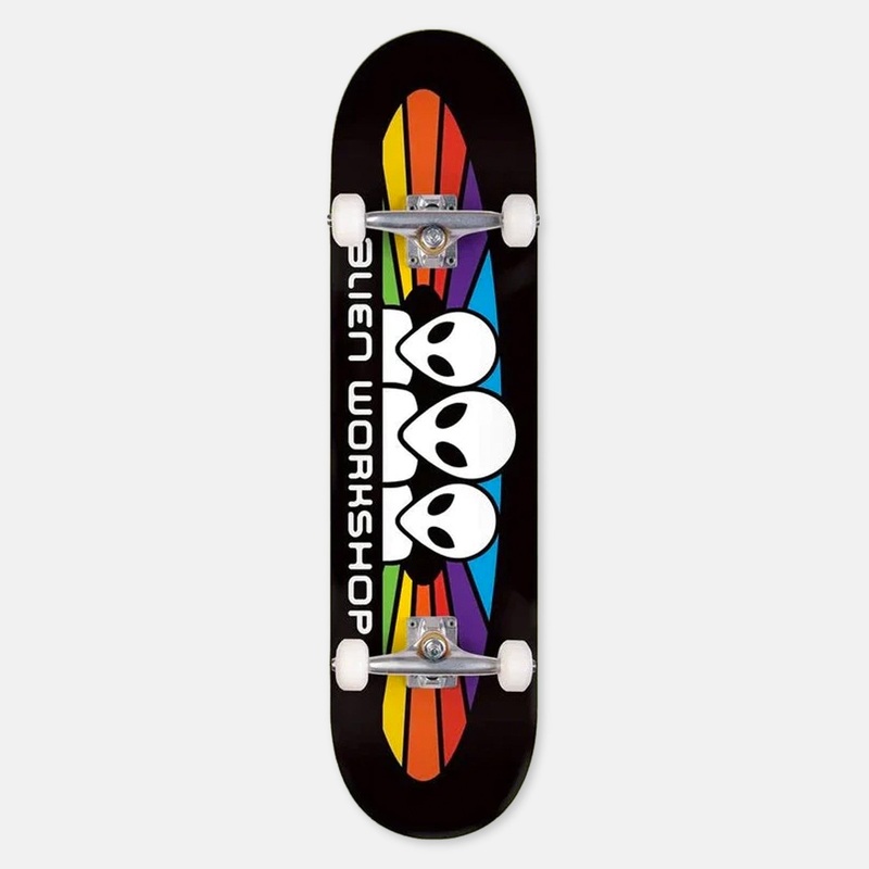 Alien Workshop – 7.75″ Spectrum Complete Skateboard – Black