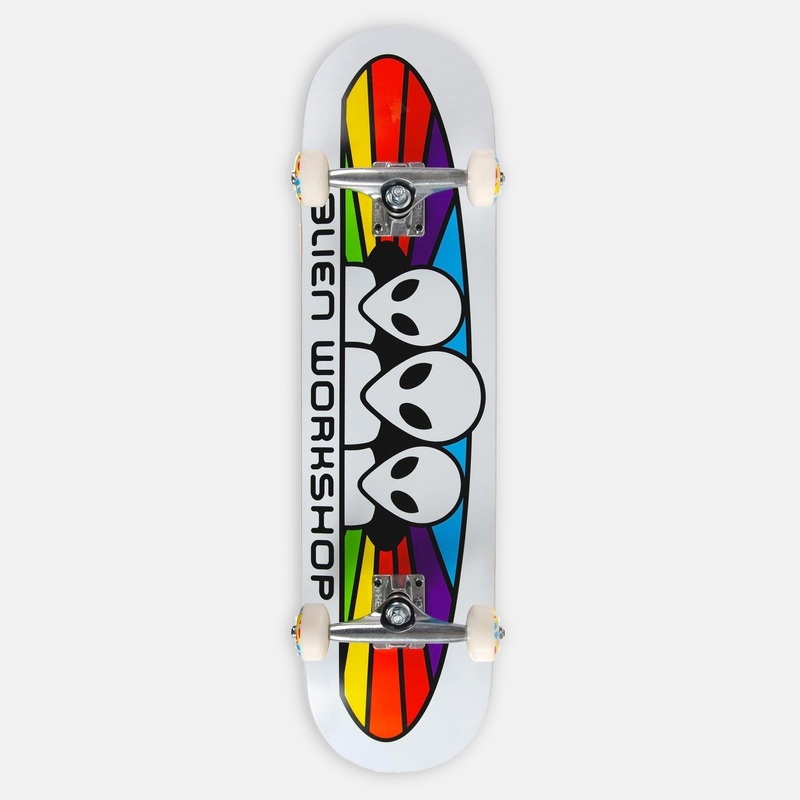 Alien Workshop – 8.0″ Spectrum Complete Skateboard – White