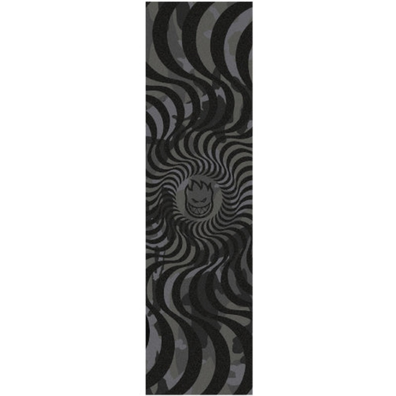 Spitfire Swirl Black Camo Griptape 9″ x 33″