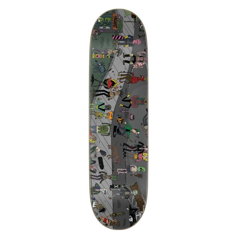 Creature Raffin Shred Party Deux Pro Multi Skateboard Deck 8.53″