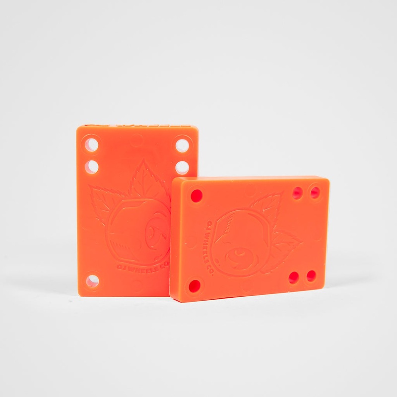 OJ Wheels – 3/8″ Juice Cubes Riser Pads – Orange