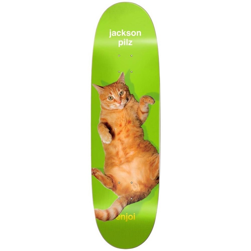 Enjoi Pilz Catnip R7 Skateboard Deck Green 9.125″