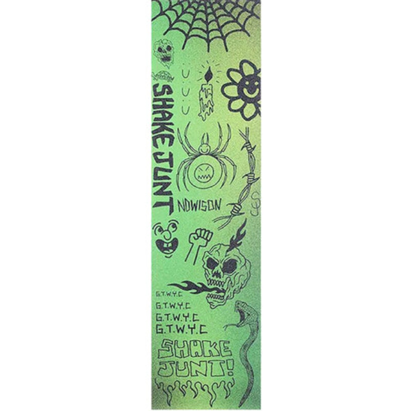 Shake Junt Lotties Green Black Griptape 9″ x 33″