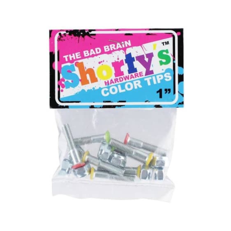 Shorty’s The Bad Brain Hardware Green, Red, Yellow 1″ 1.0″