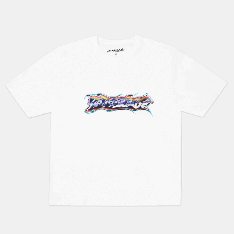 Yardsale – Shiny T-Shirt – White Small