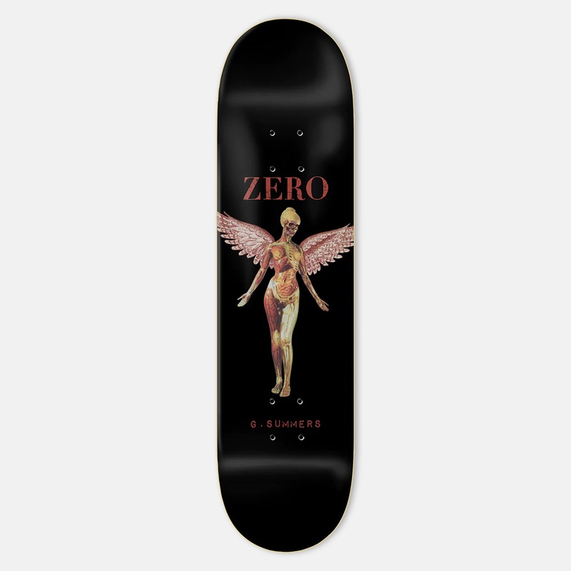 Zero Skateboards – 8.25″ Anatomy Gabriel Summers Skateboard Deck – Black