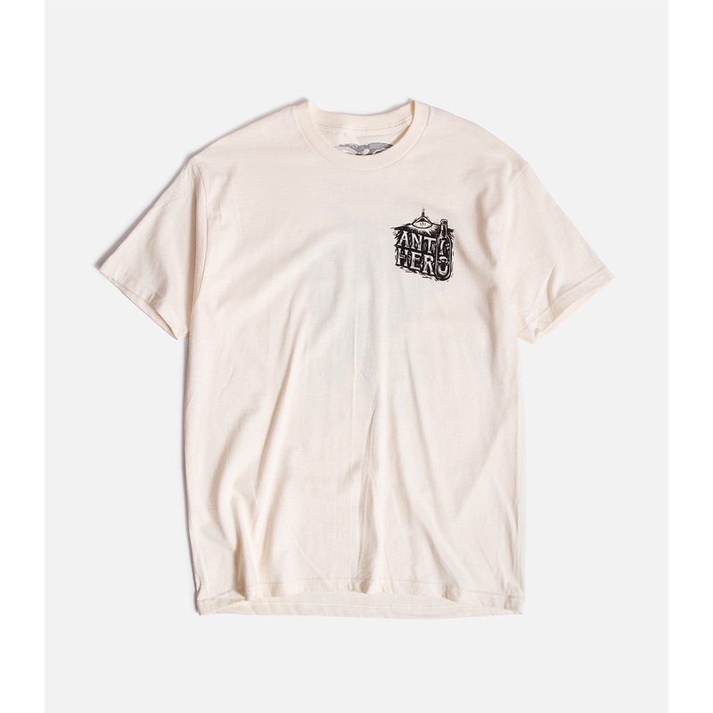 Antihero Carnales Blanco T-Shirt S Cream/Black