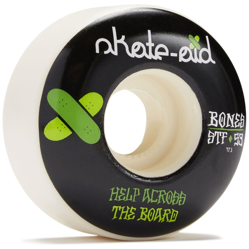 Bones STF Skate-Aid 2 V1 Standard Wheels 53MM 103A 53mm