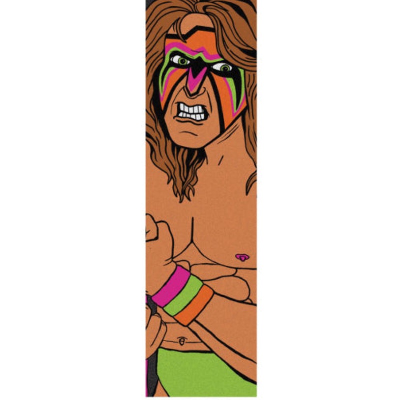 Enjoi WWE The Ultimate Warrior Griptape 9″ 9″ x 33″