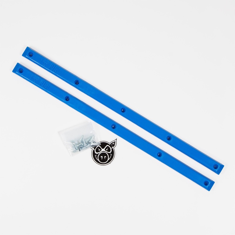 Pig Wheels – Pig Skateboard Rails – Blue