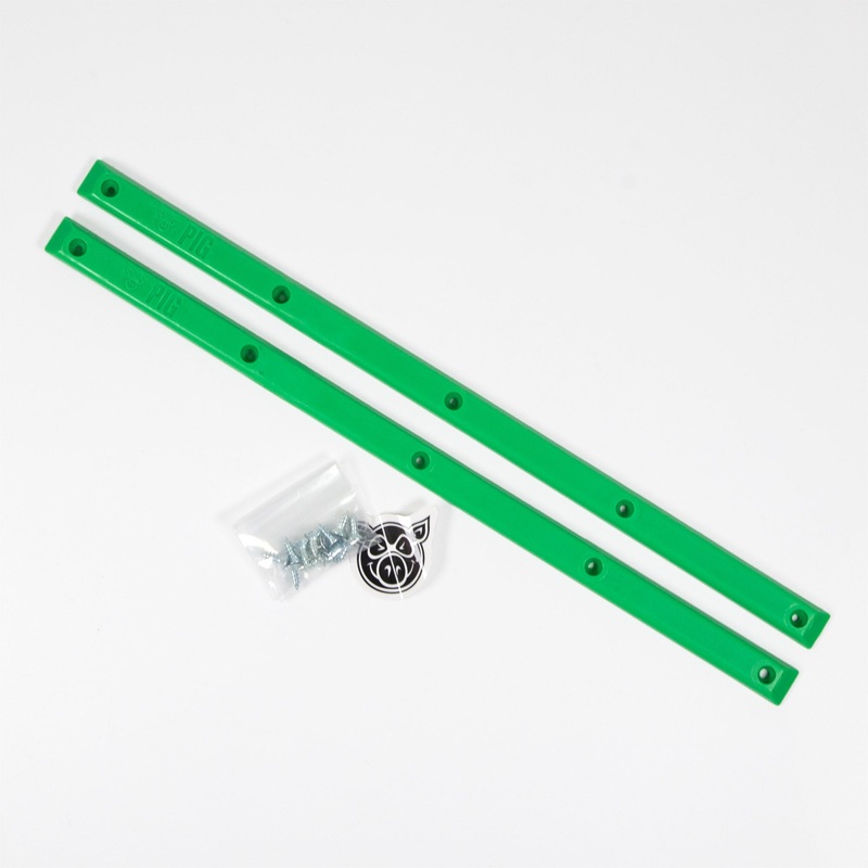 Pig Wheels – Pig Skateboard Rails – Green