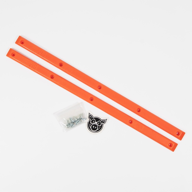 Pig Wheels – Pig Skateboard Rails – Orange