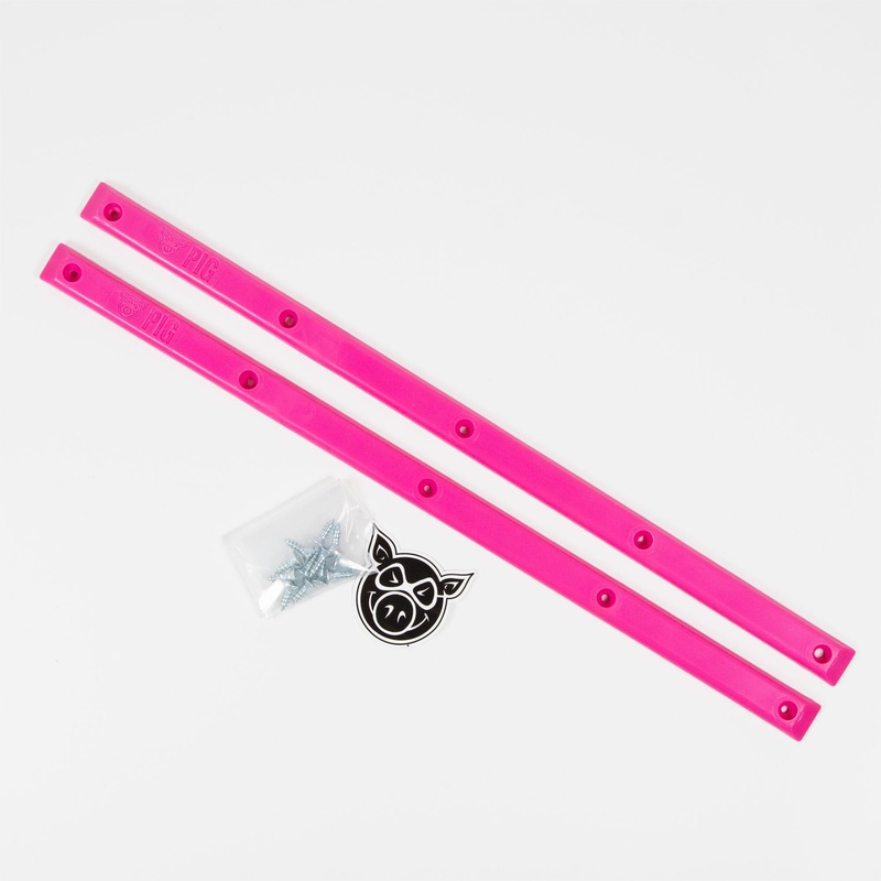 Pig Wheels – Pig Skateboard Rails – Pink