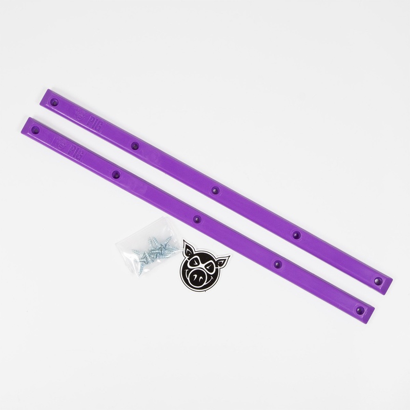 Pig Wheels – Pig Skateboard Rails – Purple