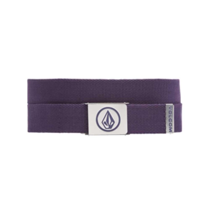 Volcom Circle Web Belt Dark Purple