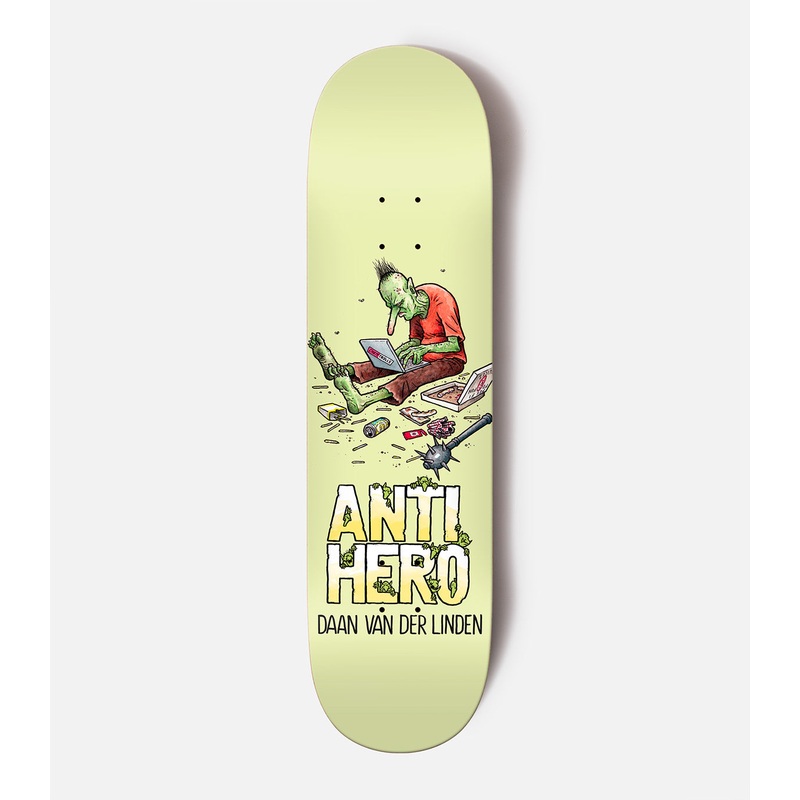 Antihero Daan Van Der Linden Trolls Deck 8.5″