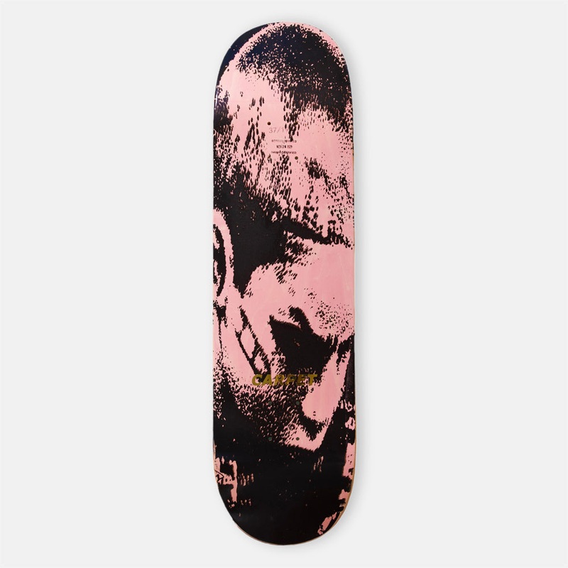 Carpet Company – 8.5″ Trouble Skateboard Deck – (Various Stains) Pink