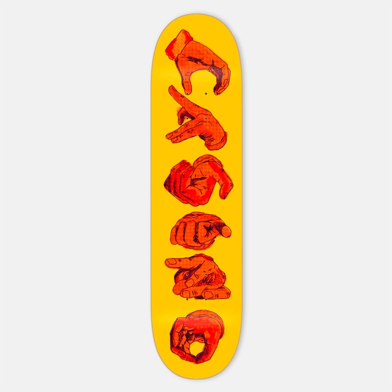 Casino Skateboards – 8.6″ Gang Signs Skateboard Deck