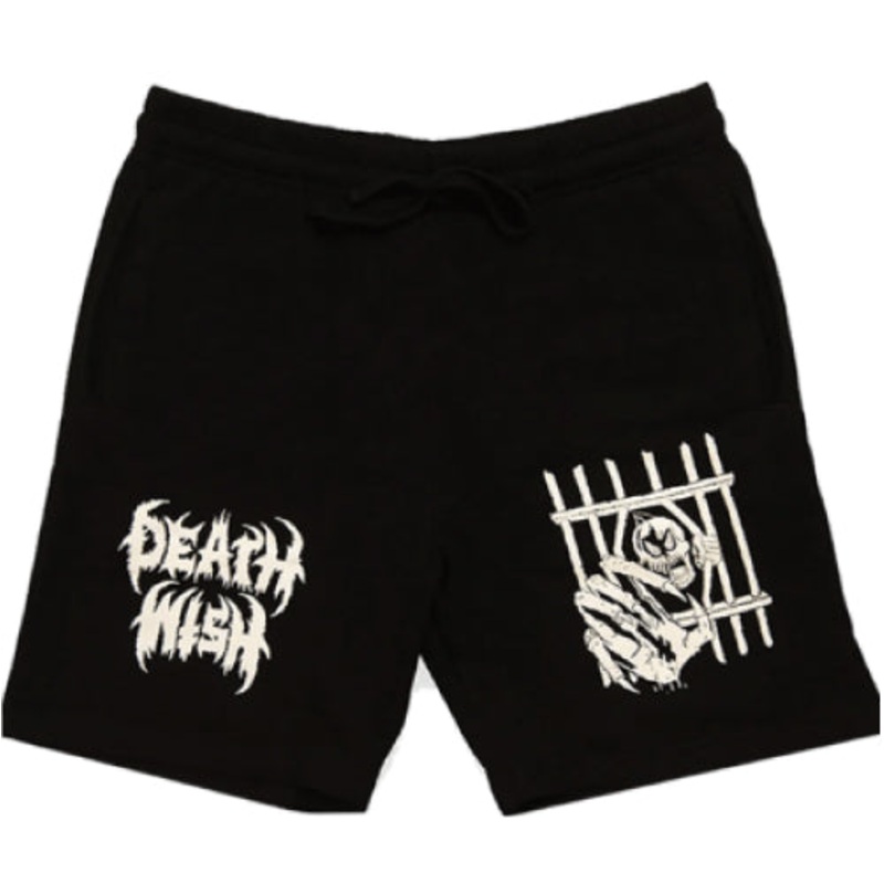 Deathwish Spookies Sweat Shorts – Black S
