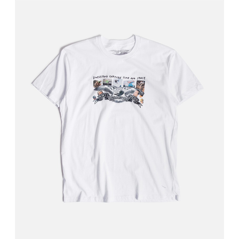 Antihero Bonelessing Through Time And Space T-Shirt S White/Photo