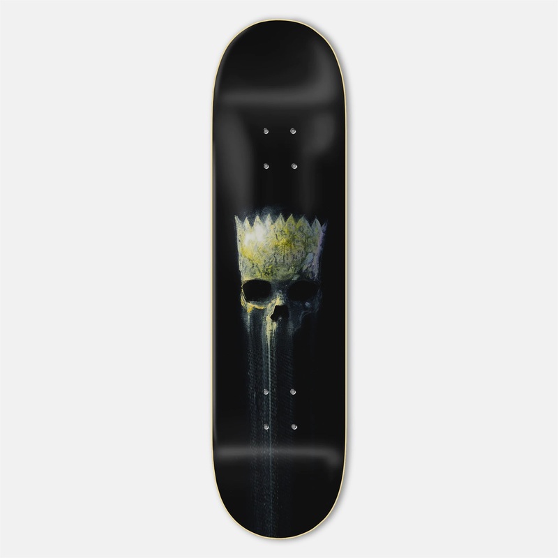 Zero Skateboards – 8.5″ Dane Burman Springfield Horror Skateboard Deck