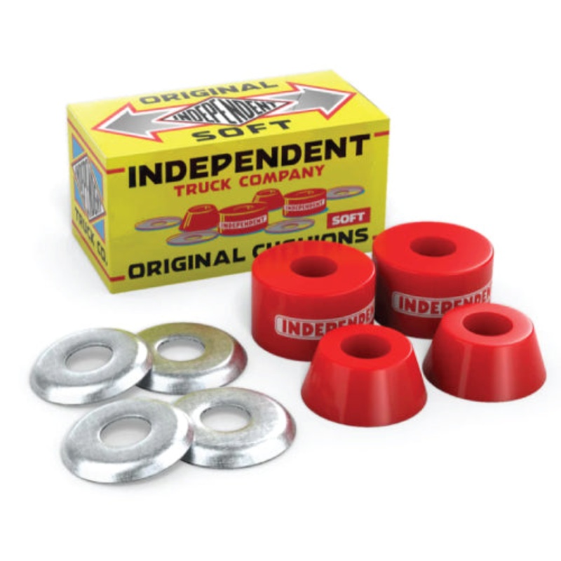Independent Original Standard Cylinder Bushings Red 90a Soft