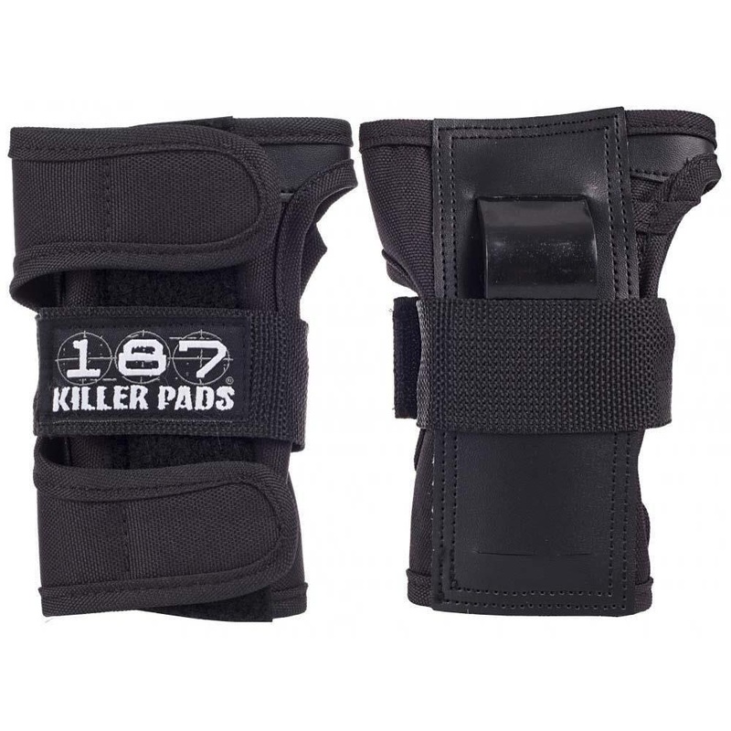187 Killer Pads Wrist Guards Black Adult X-SMALL