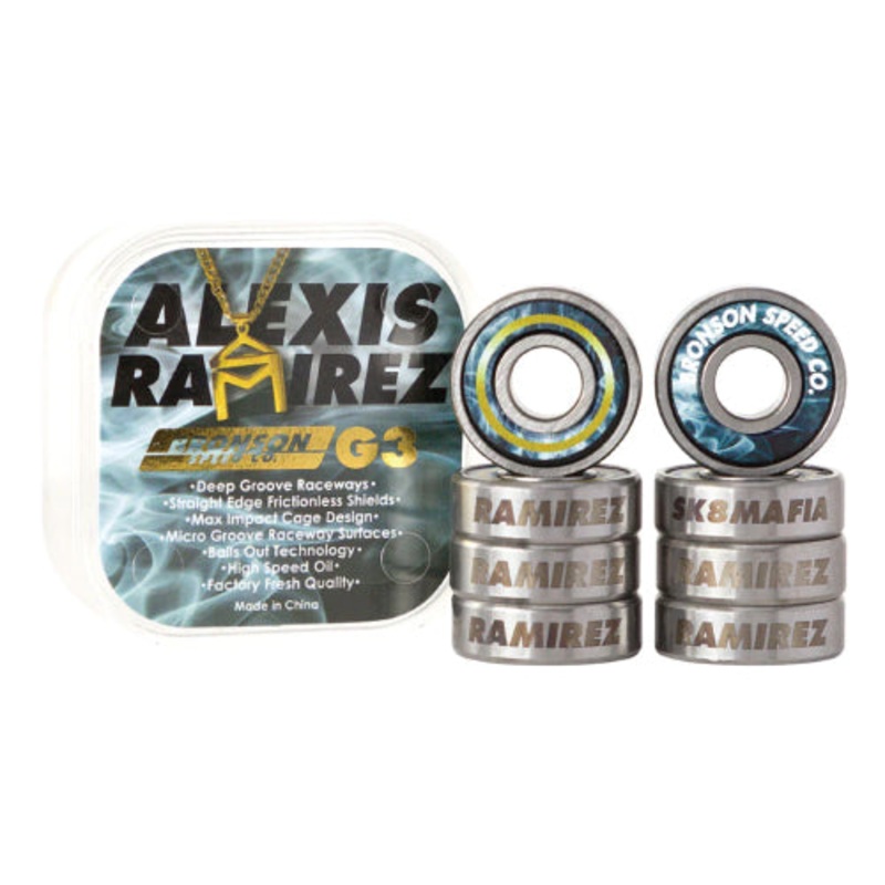 Bronson Alexis Ramirez G3 Skateboard Bearings