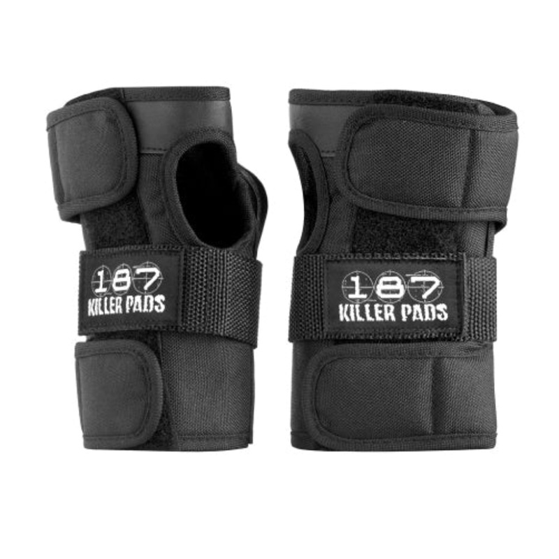 187 Killer Pads Wrist Guard Set – Black Small