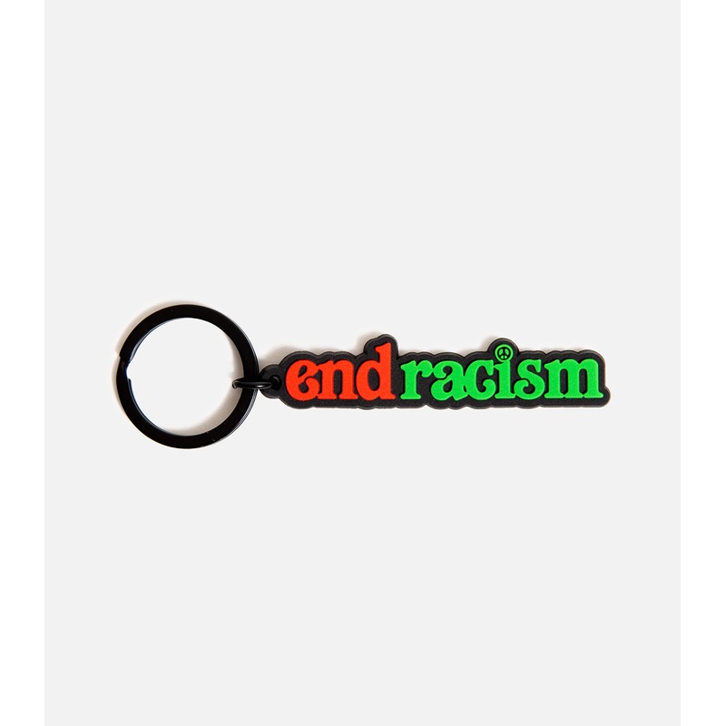 Atlas End Racism Keychain