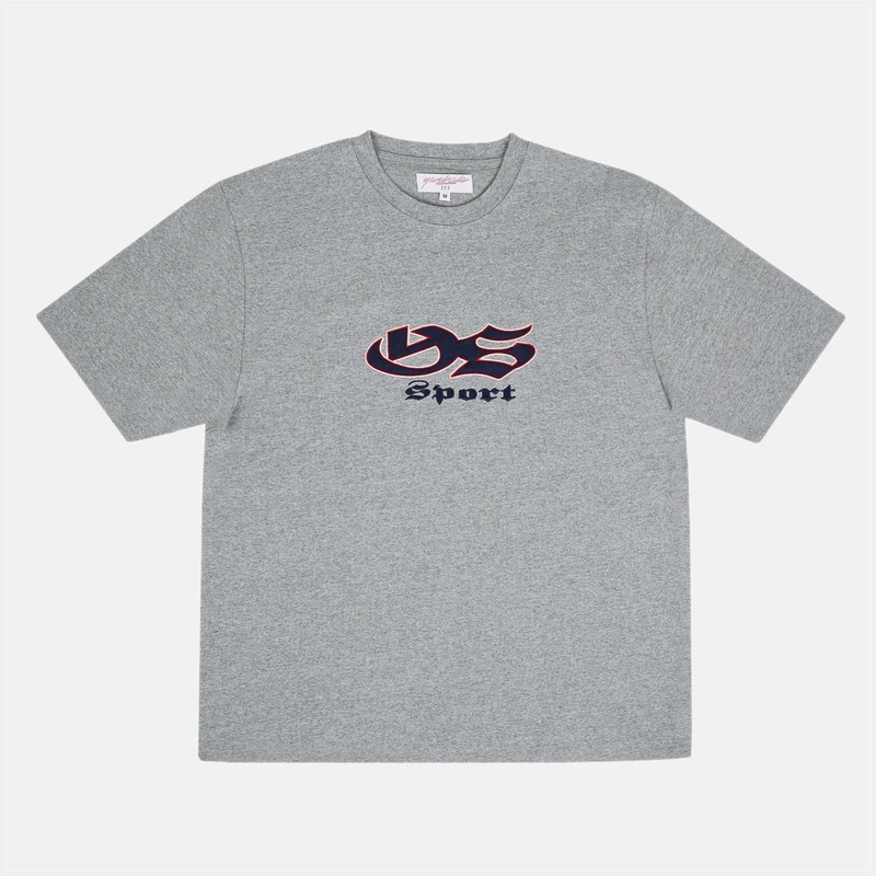 Yardsale – YS Sport Heavyweight T-Shirt – Grey Small