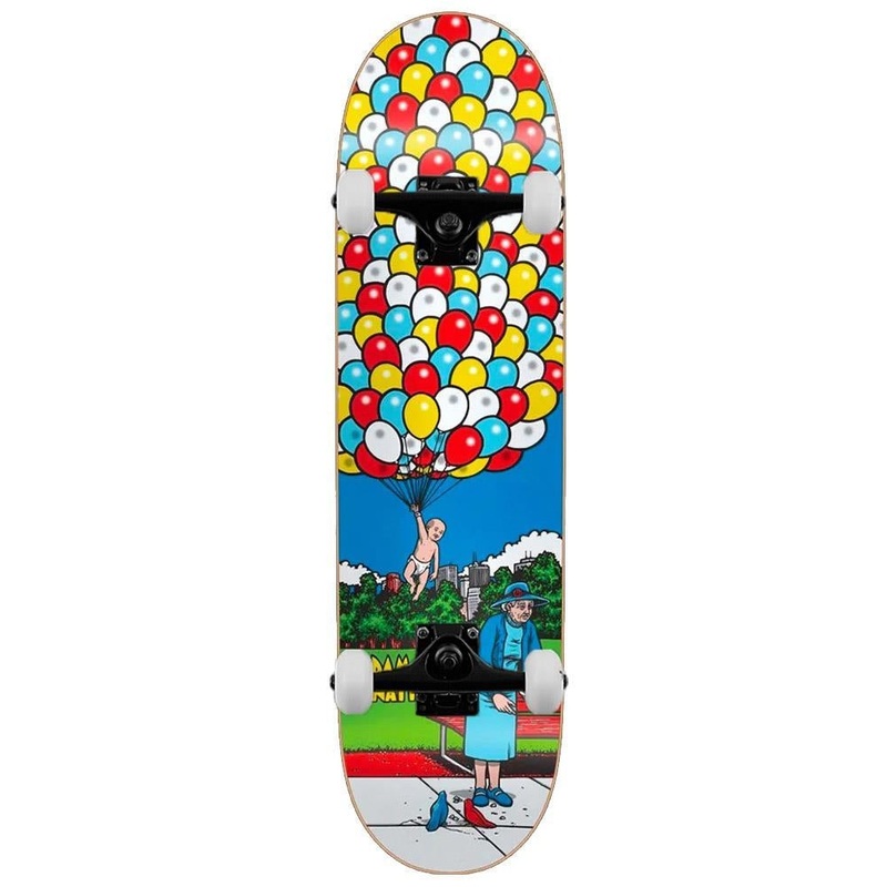 101 McNatt Balloons HT Complete Skateboard Multi 8.5″