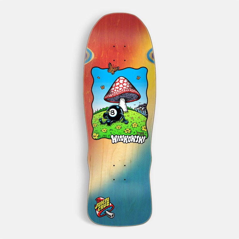 Santa Cruz – 10.35″ Erick Winkowski 8BALLER Shape Skateboard Deck