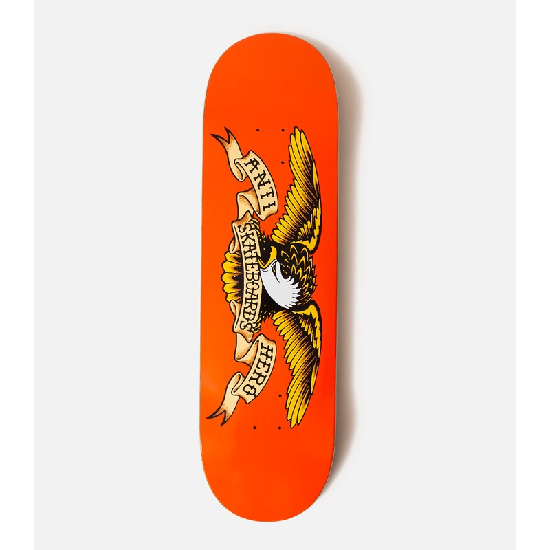 Antihero Classic Eagle Deck 9″ Orange