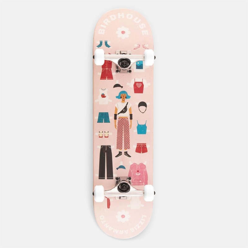 Birdhouse Skateboards – 8.0″ Armanto Paper Dolls Complete Skateboard
