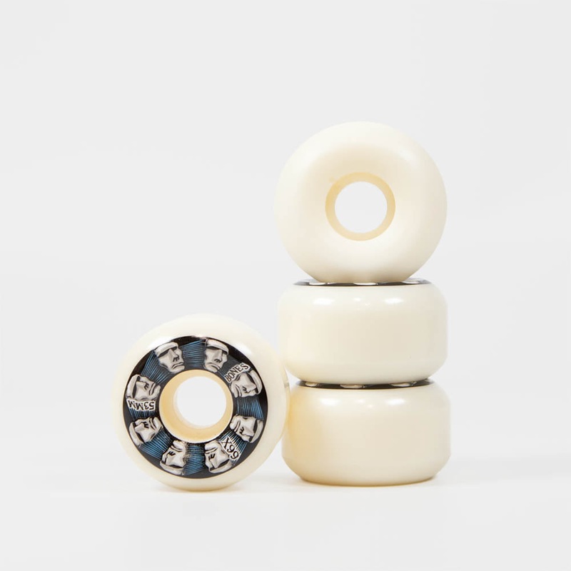 Bones – 53mm (99a) X Formula V5 Sidecut Head Rush Skateboard Wheels
