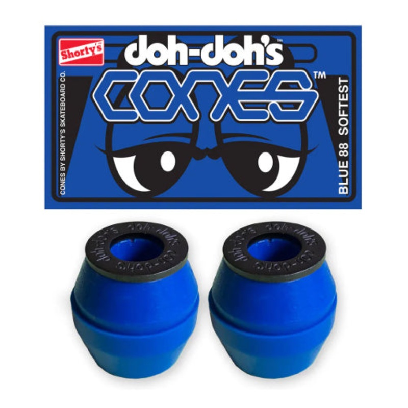 Shorty’s Doh-Doh’s Cones Bushings Blue 88 Softest
