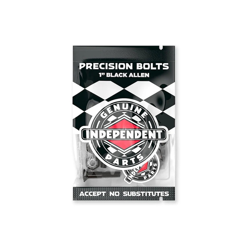 Independent Allen Precision Bolts Hardware Black 1.0″ 1.0″