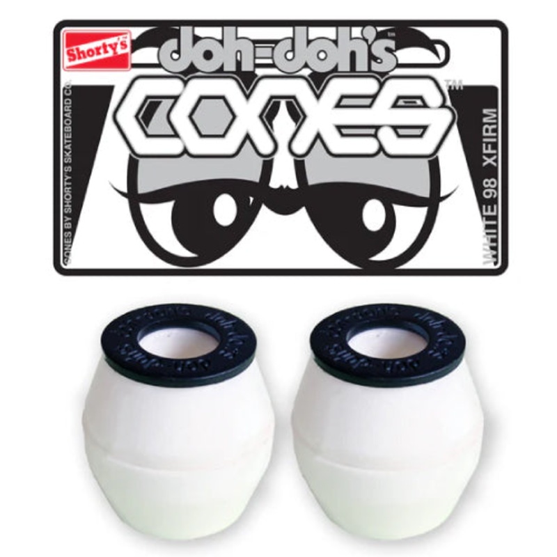 Shorty’s Doh-Doh’s Cones Bushings White 98 XFirm
